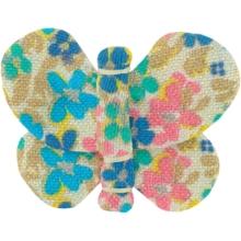 Barrette petit papillon pâquerette vintage