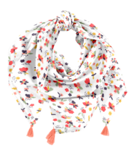 Foulard pompon reveil printanier