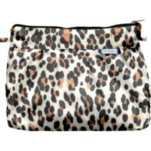 Pochette plissée leopard