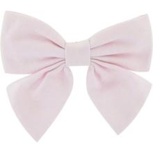 Barrette noeud papillon oxford rose