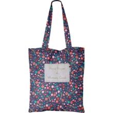 Sac tote bag huppette fleurie