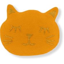 Barrette miaou ochre