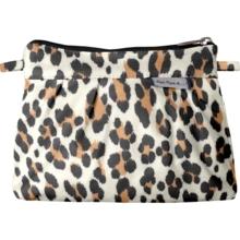 Mini pochette plissée leopard