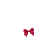 Barrette noeud papillon plumetis rose fuchsia