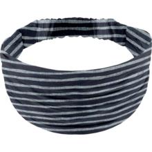 Bandeau fichu Enfant rayé argent marine