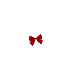 Barrette noeud papillon rouge