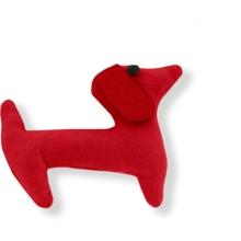 Barrette basset rouge