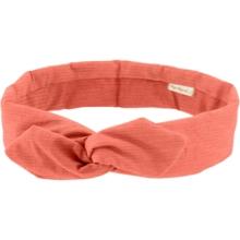 Bandeau vintage gaze lurex corail