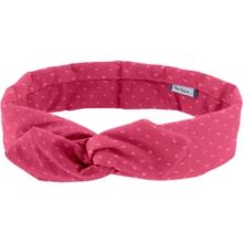 Bandeau vintage plumetis rose fuchsia