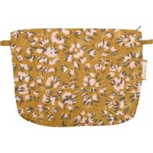 Pochette tissu gypso ocre