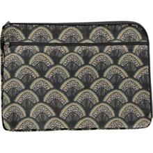 Pochette ordinateur 15 pouces forêt de plumes