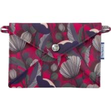 Petite pochette enveloppe pavot  fuchsia