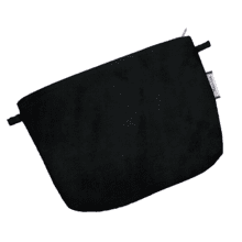 Mini pochette tissu  velours noir