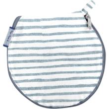 Sac lingerie rayé bleu blanc