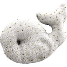 Barrette Baleine  blanc pailleté