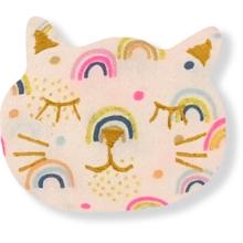 Barrette miaou arc en ciel