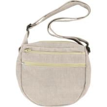 Base sac petite besace lin argenté