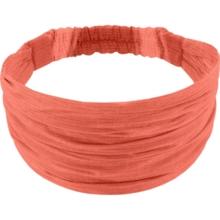 Bandeau fichu Enfant gaze lurex corail