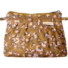 Mini pochette plissée gypso ocre