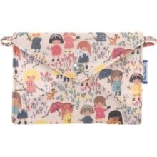 Petite pochette enveloppe petites filles pop