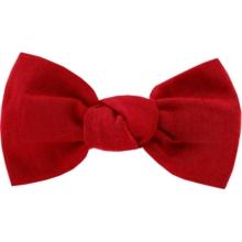 Barrette petit noeud rouge