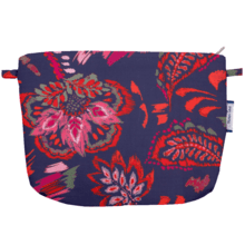 Pochette tissu purple d'amour