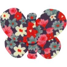 Barrette petit papillon tapis rouge