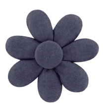 Barrette fleur marguerite jean fin