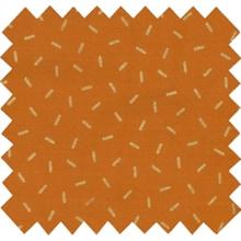 Tissu voile paille dorée caramel