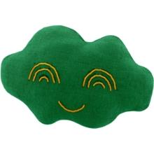 Barrette nuage vert vif