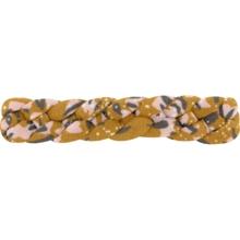 Barrette cheveux tressée gypso ocre