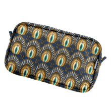 Pochette banane plumes de paon