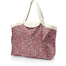 Grand sac cabas en tissu tapis rouge