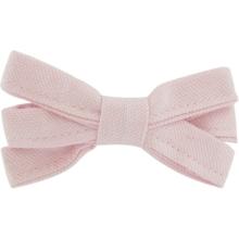 Barrette noeud ruban oxford rose