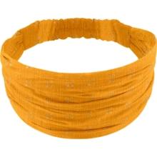 Bandeau fichu Enfant gaze dentelle ocre