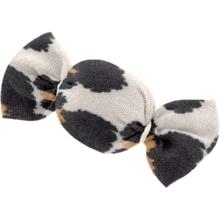 Petite barrette mini bonbon leopard