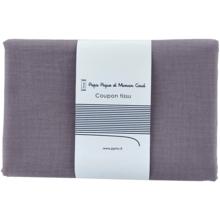 Coupon tissu 1 m gaze lilas