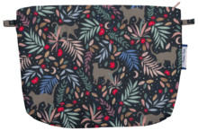 Pochette tissu nuit féline