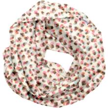 Snood tissu adulte confetti aqua