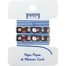 Petite barrette croco tapis rouge cr079