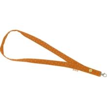 Porte-clés collier paille dorée caramel