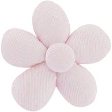 Petite barrette mini-fleur oxford rose