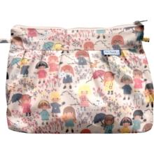 Pochette plissée petites filles pop