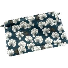 Mini pochette tissu paradis bleu