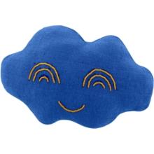 Barrette nuage bleu navy