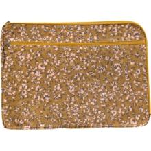 Pochette ordinateur 15 pouces gypso ocre