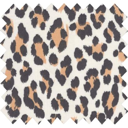 Tissu voile leopard